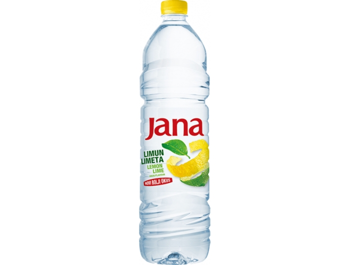 Jana Lemon and lime flavored water 1.5 L