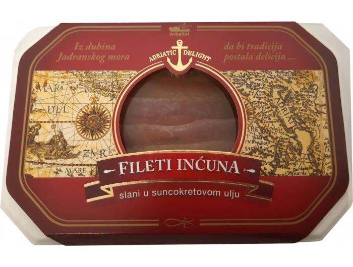 Salted anchovy fillet 160 g