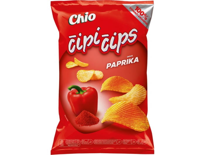 Chips di peperoncino Chio Čipi 130 g