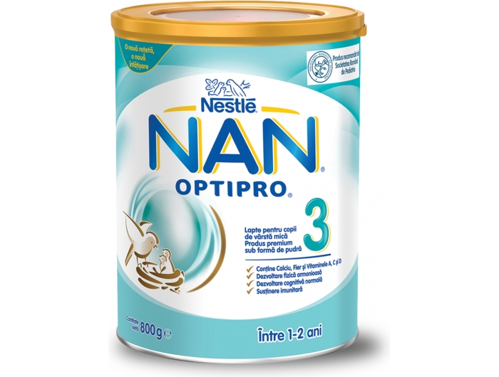 Nestlé Nan Optipro 3 zamjensko mlijeko 800 g
