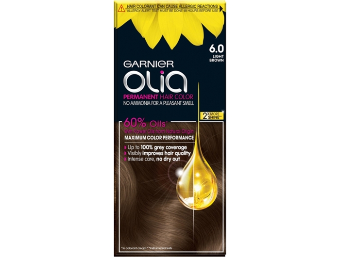 Garnier Olia Haarfarbe – 6,0 Hellbraun 1 Stk