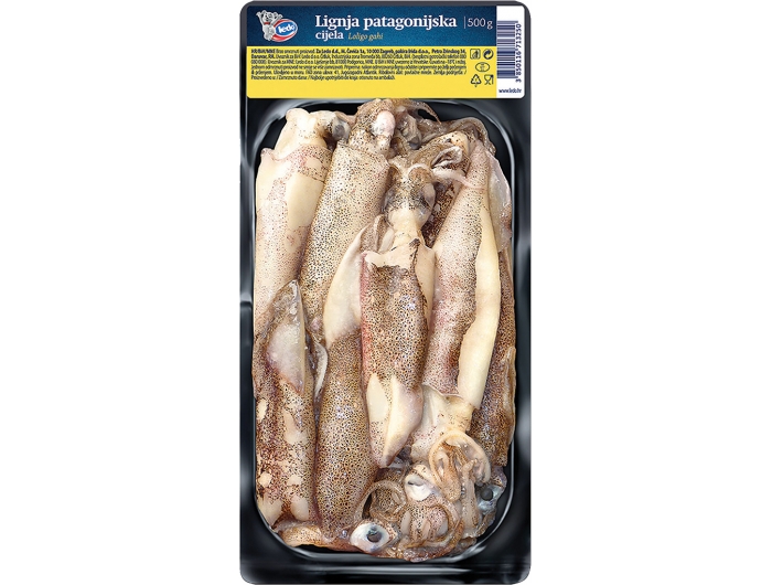 Ledo squid Patagonian whole 500 g