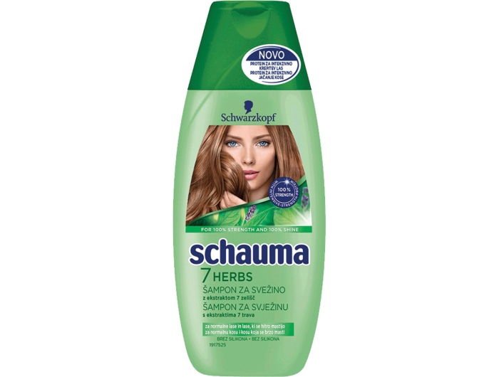 Schauma šampon za kosu 7 trava 250 ml