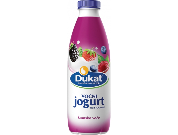 Dukat jogurt owocowy owoce leśne 1kg