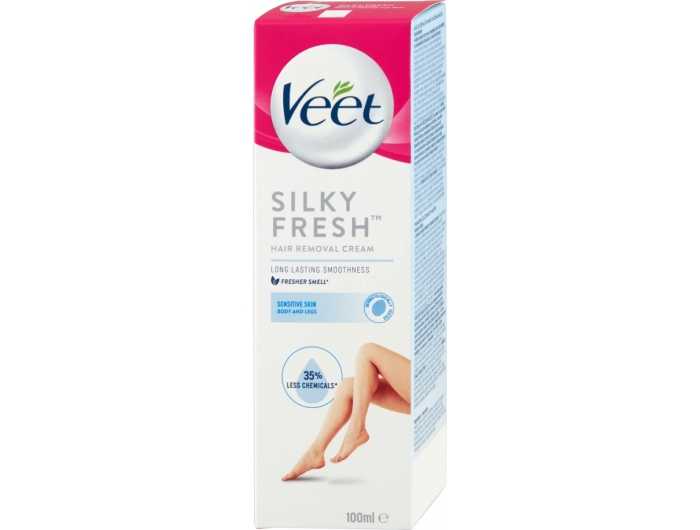 Veet Silky Fresh Krema za depilaciju za osjetljivu kožu 100 mL