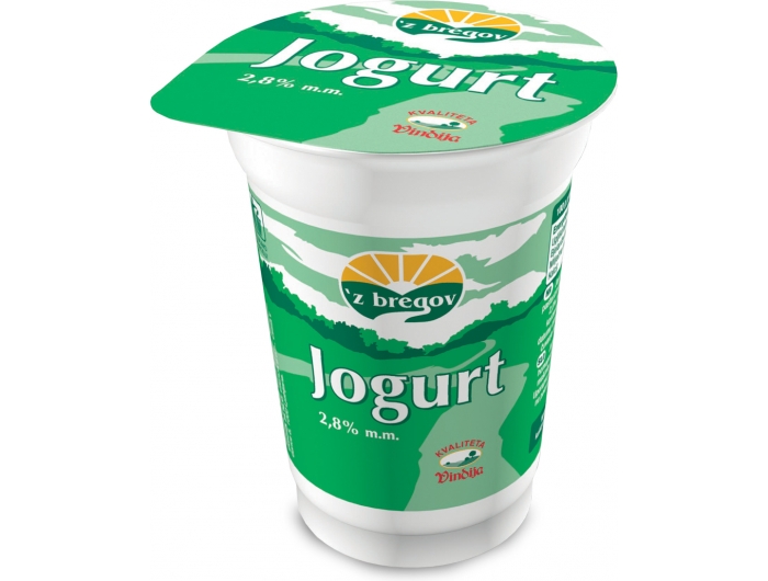 Vindija 'z bregov jogurt 2,8% m.m. 200 g
