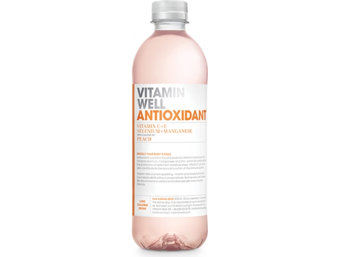 Vitamin well aromatizirana voda antioxidant 0,5 L