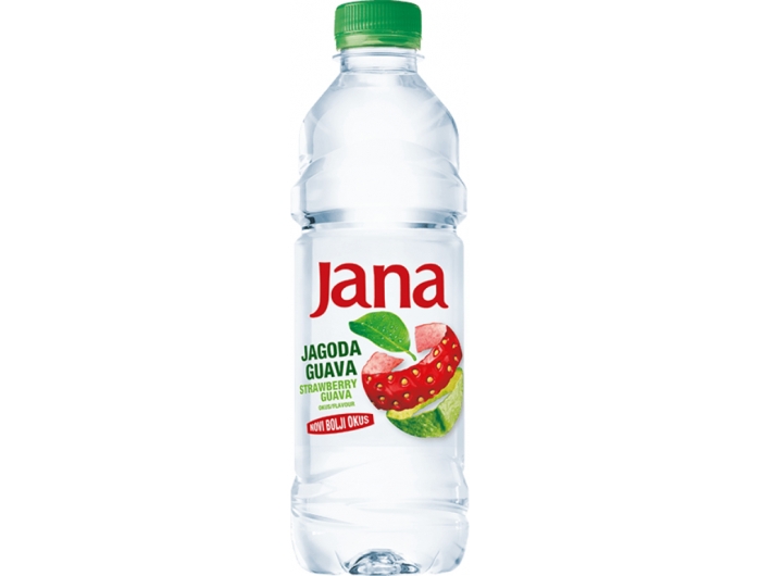 Jana Strawberry and guava flavored water 0.5 L