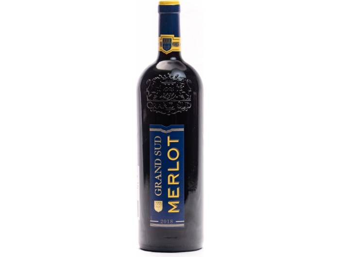 Vino rosso Grand Sud Merlot 1 L