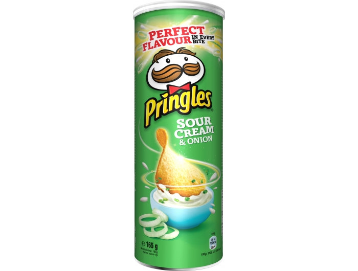 Pringles Chips cream and onion 165 g