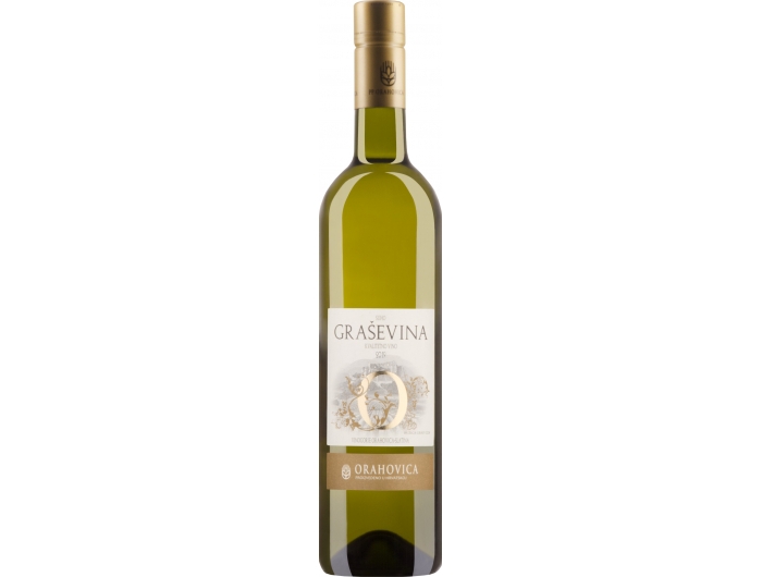 Vino bijelo Graševina Orahovica-Slatina 0,75 L