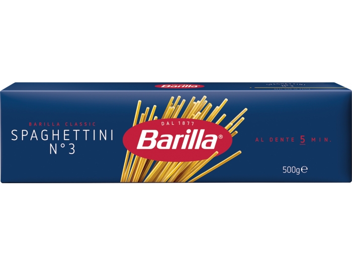 Barilla Tjestenina spaghettini br.3 500 g