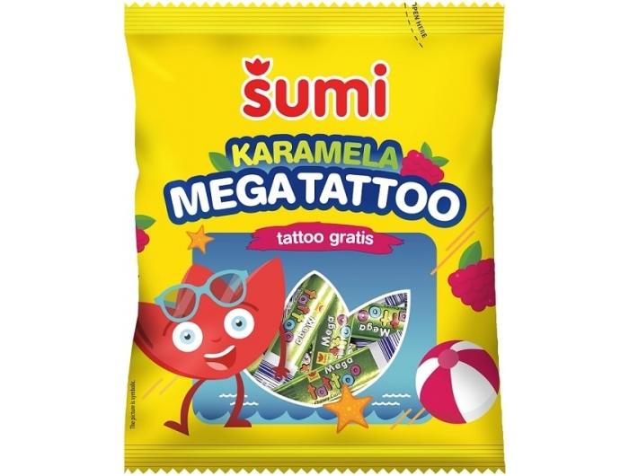 Sumi Mega Tattoo bomboni 74 g