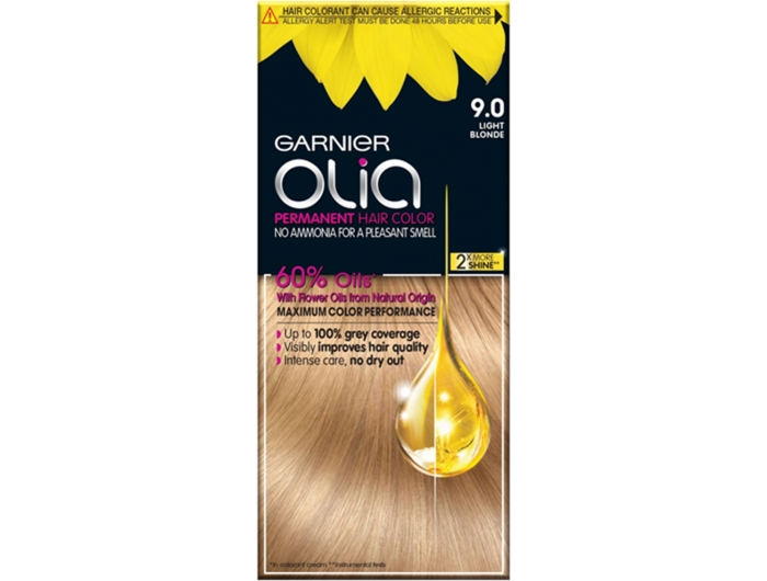 Colore per capelli Garnier Olia – 9.0 Biondo chiaro 1 pz
