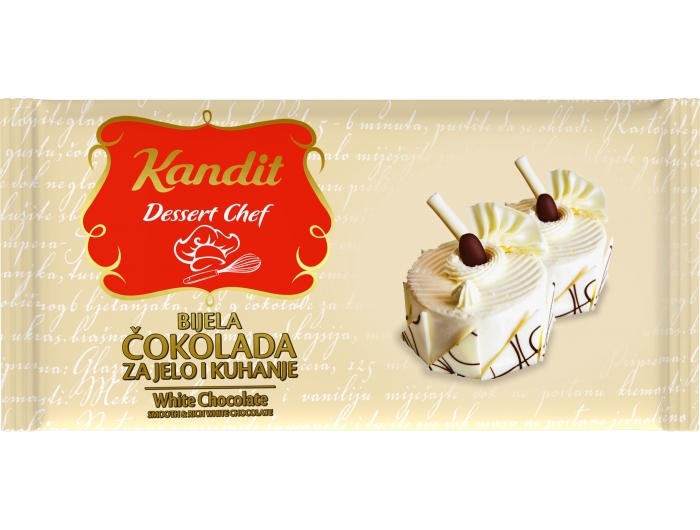 Kandit Desert Chef bijela čokolada za jelo i kuhanje 200 g
