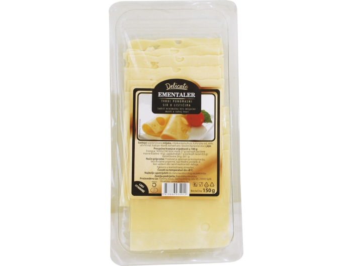 Delicato Emmentaler cheese 150 g
