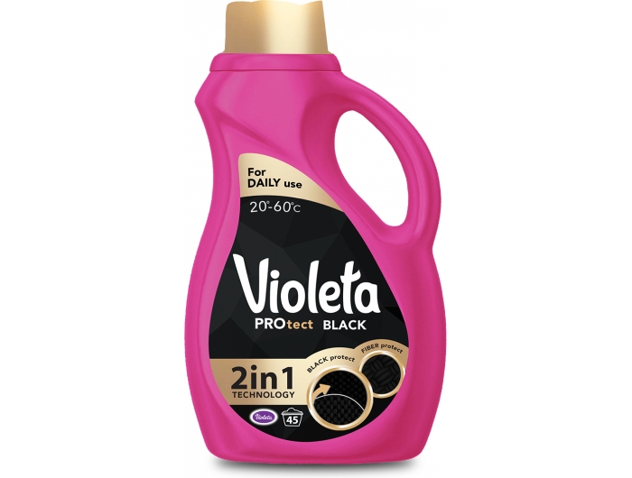 Violeta Protect Black 2u1 deterdžent za rublje 2,7 L