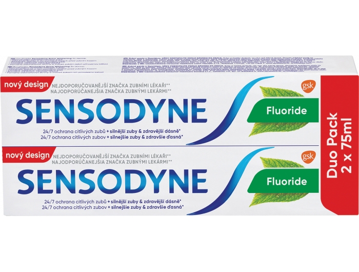 Sensodyne Pasta za zube Fluoride 2x75 mL