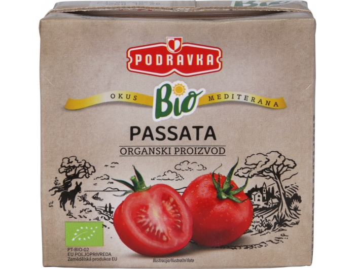 Podravka BIO pasirana rajčica 500 g