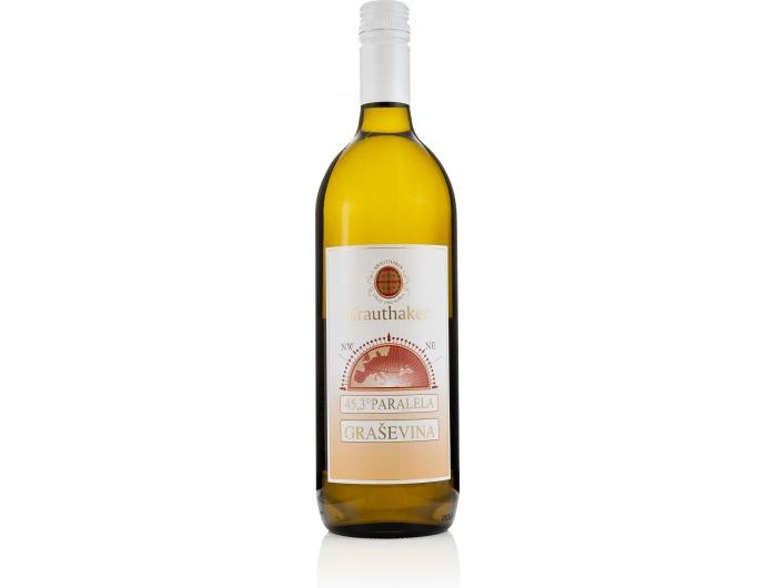 Krauthaker Graševina Paralela kvalitetno bijelo vino 1 L