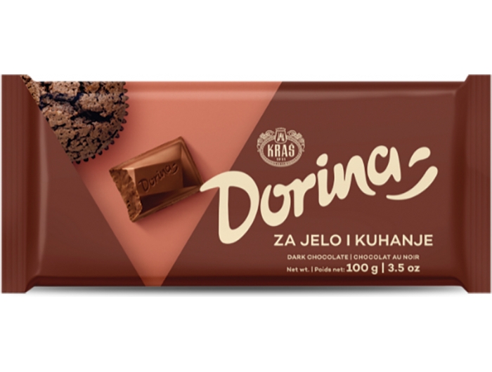 Kraš Dora cioccolato per mangiare e cucinare 100 g