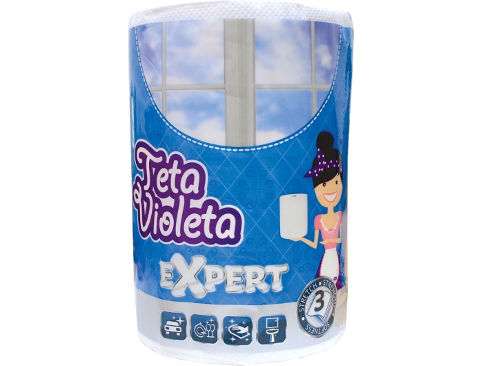 Aunt Violeta paper towel three-layer Expert 1 roll