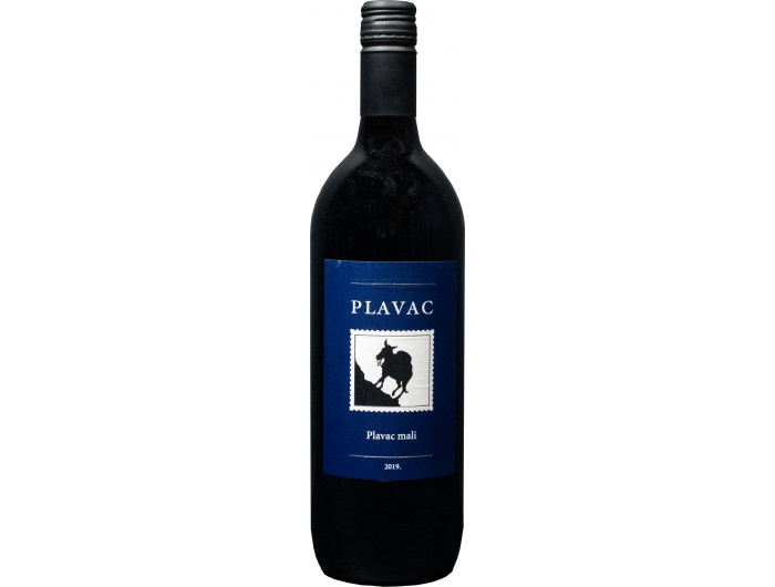 Badel Plavac małe jakościowe czerwone wino 1 l