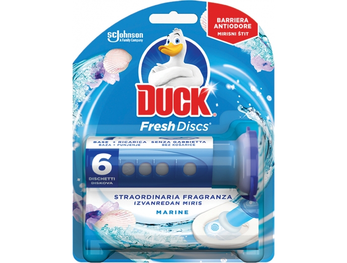 Duck Osvježivač WC školjke Fresh Discs Marine 36 mL