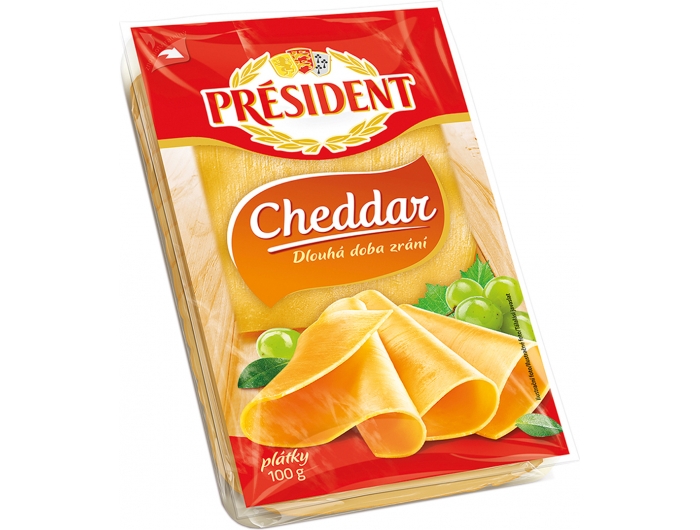Dukat President Cheddar sir 100 g