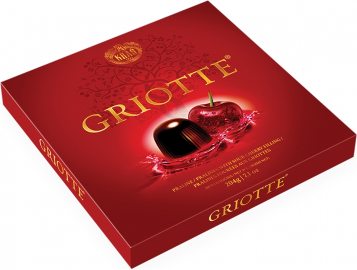 Kraš Griotte praline s alkoholno punjenjem i višnjom 204 g