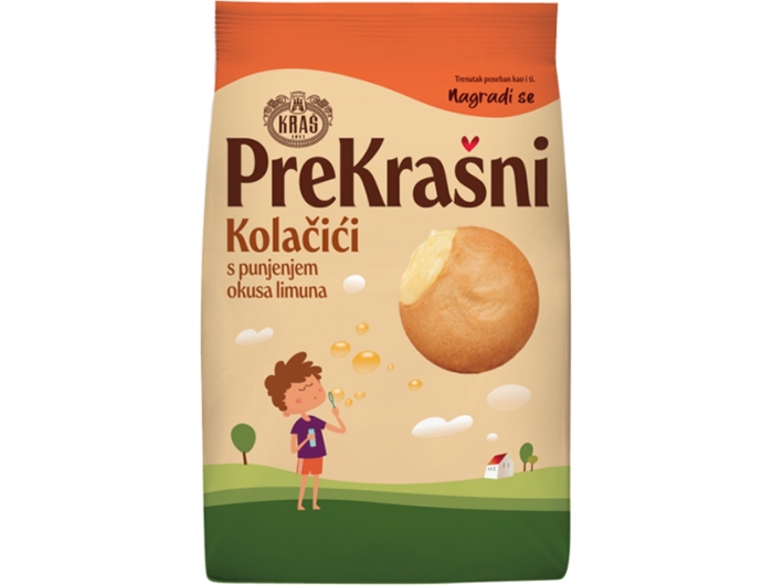 Kraš PreKrasni Cookies Lemon filling 220 g