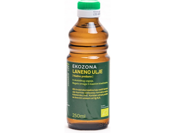 Ekozona BIO laneno ulje 250 ml