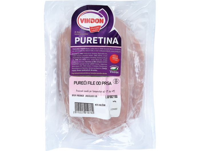 Vindija Vindon turkey breast fillet 750 g