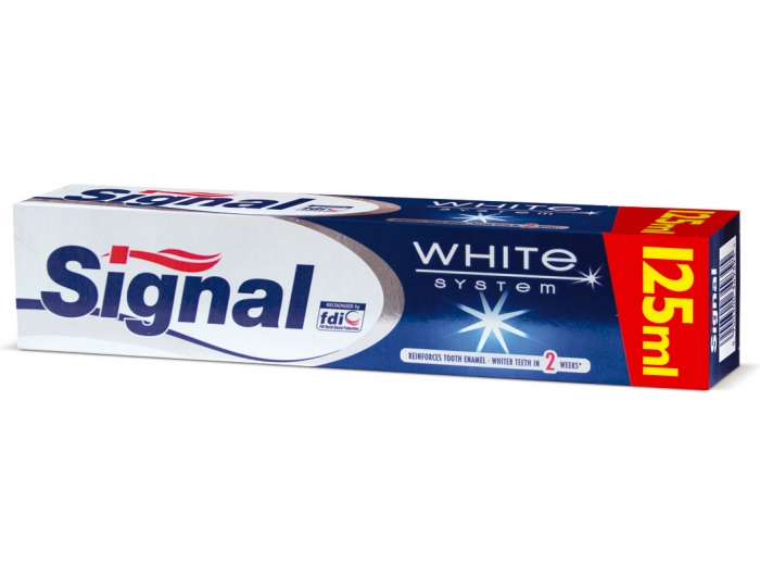 Signal White System Pasta za zube 125 ml