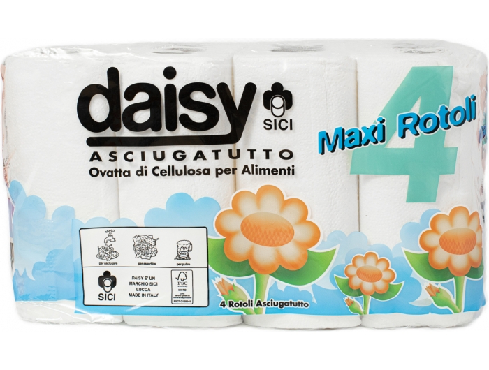 Daisy paper towel 1 pack of 4 rolls