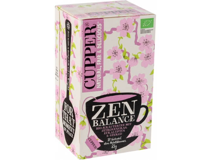 Cupper BIO zeleni čaj balance 35 g
