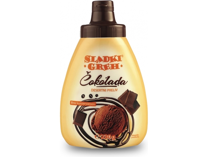 Süße Sünde Schokoladendessert-Topping 230 g