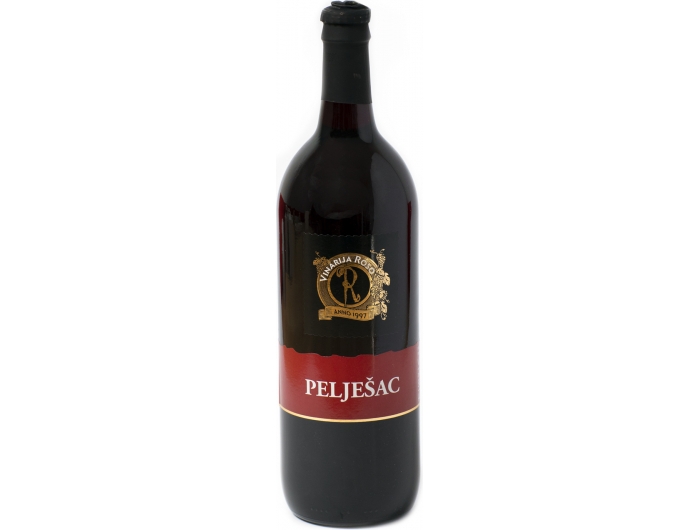 Vinarija Roso Pelješac kvalitetno crno vino 1 L