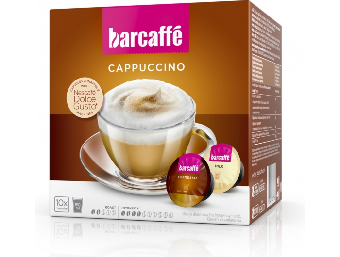 Barcaffe Perfetto Cappuccino kapsule 120 g