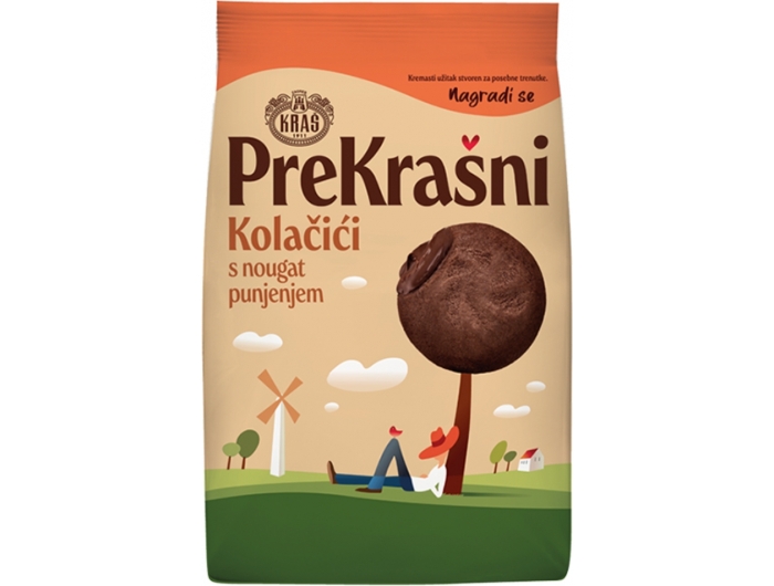 Kraš PreKrasni Cookies Nougat filling 220 g