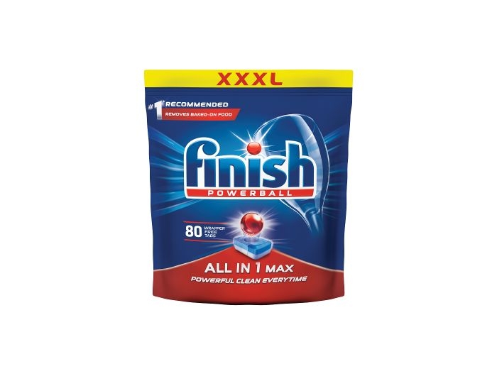 Finish deterdžent za strojno pranje posuđa All in one max 80 kom
