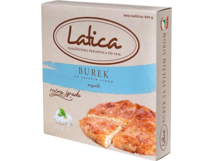 Vindija Latica Burek with fresh cheese 940 g