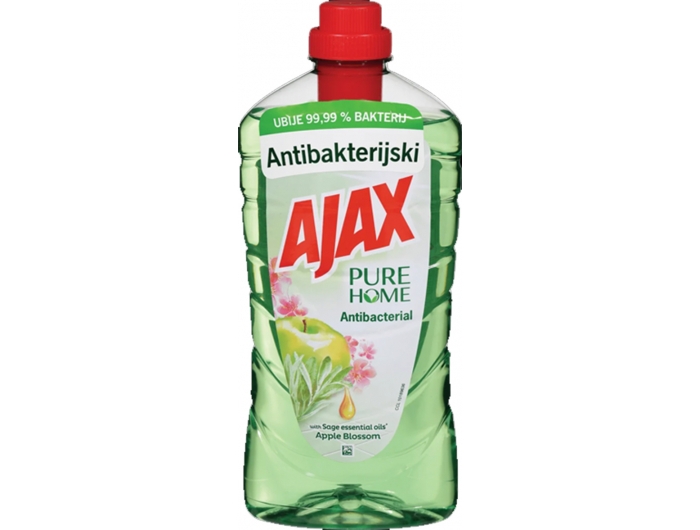 Ajax Pure Home antibakterijsko sredstvo za čišćenje s mirisom jabuke 1 L