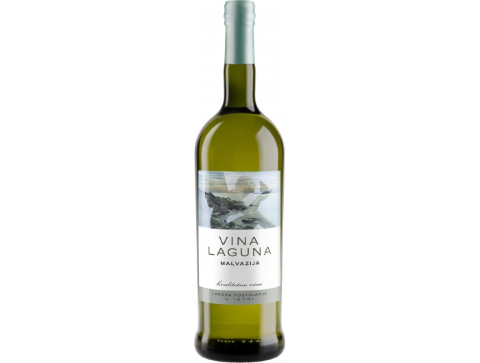 Vina Laguna Malvazija kvalitetno bijelo vino 1 L