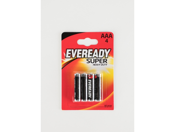 Eveready batteries AAA / R3 4 pcs
