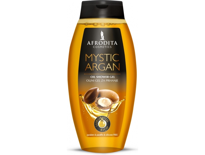 Afrodita Uljni gel za tuširanje mystic argan 250 ml