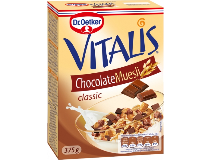 Dr. Oetker Vitalis muesli čokolada 375 g