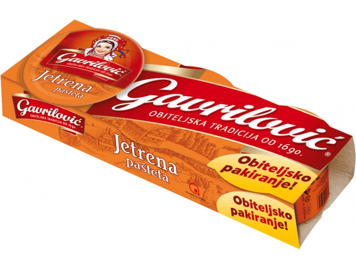 Gavrilović pašteta jetrena 1 pak 3x100 g