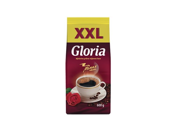 Kava mljevena, 600 g, XXL, Minas, Gloria