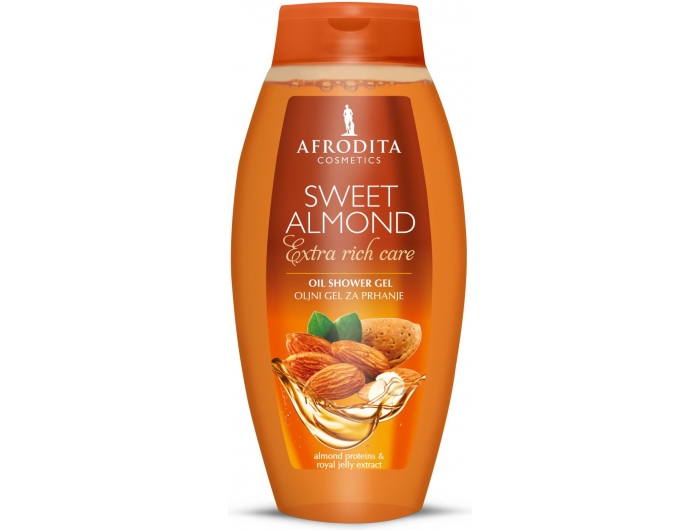 Afrodita Sweet Almond gel za tuširanje 250 ml